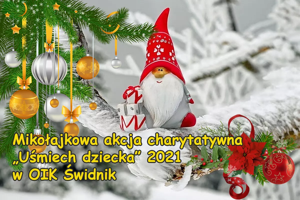 Mikołajkowa akcja charytatywna „Uśmiech dziecka” 